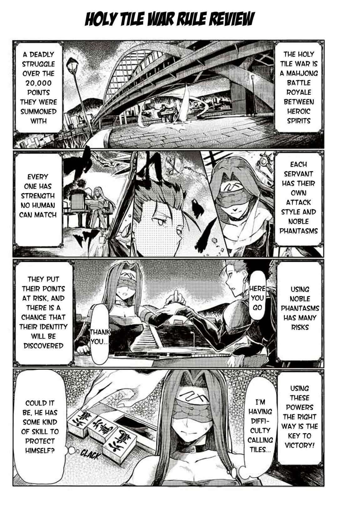 Page 1 Chapter 155 Fate/mahjong night - Seihai Sensou