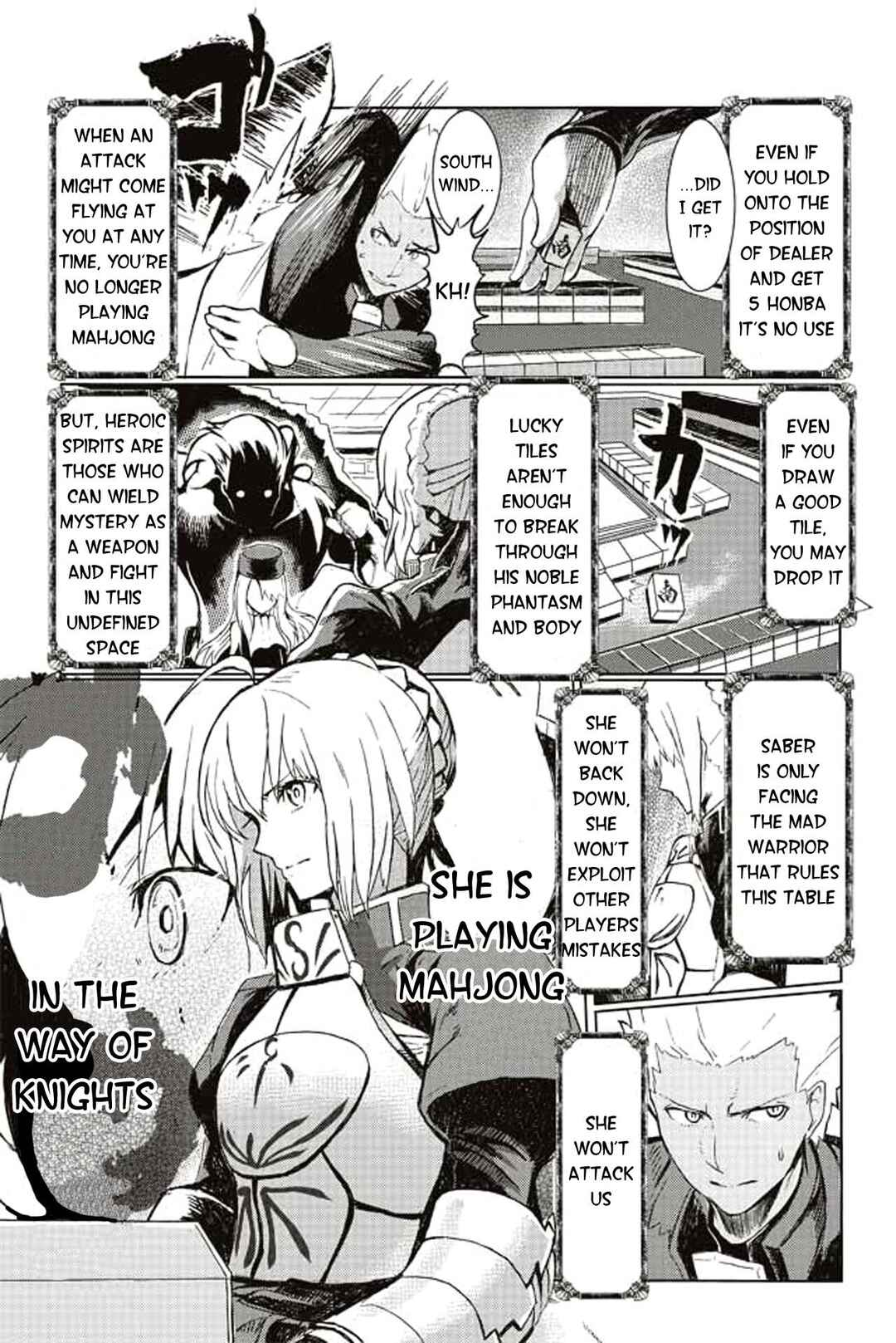 Page 1 Chapter 39 Fate/mahjong night - Seihai Sensou