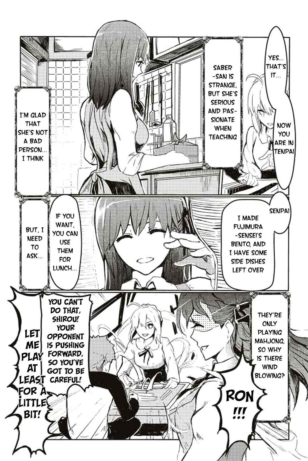 Page 1 Chapter 62 Fate/mahjong night - Seihai Sensou