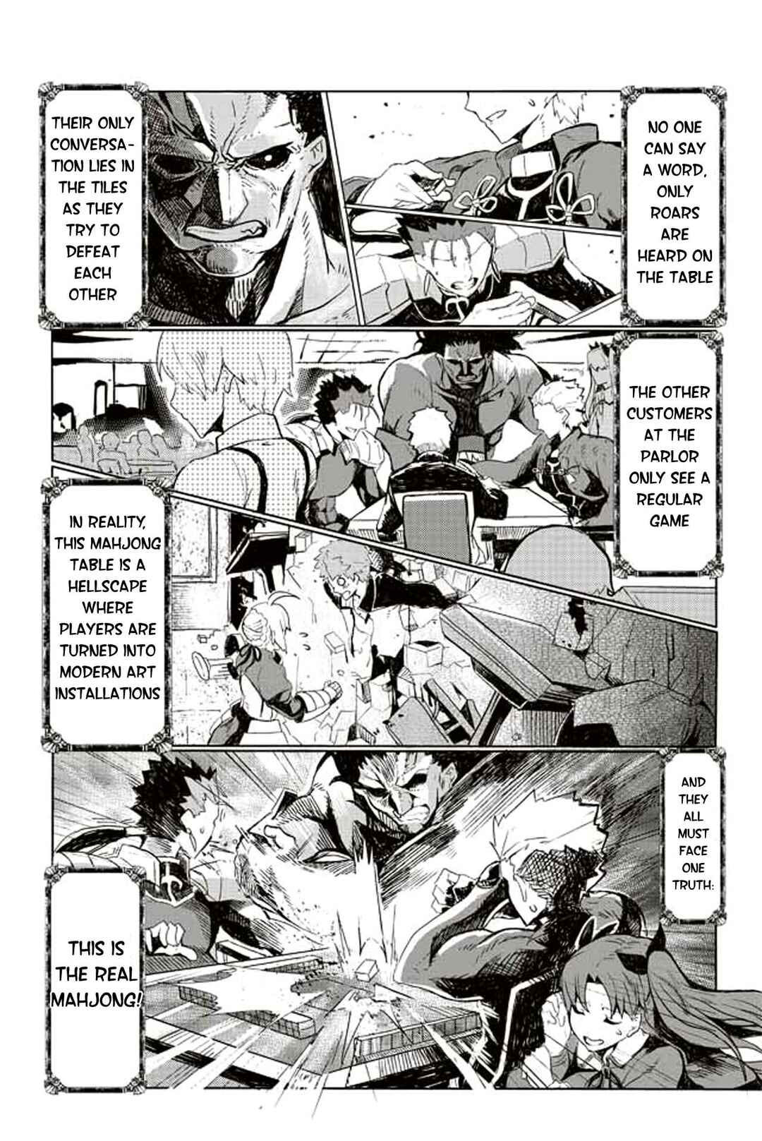 Page 1 Chapter 34 Fate/mahjong night - Seihai Sensou