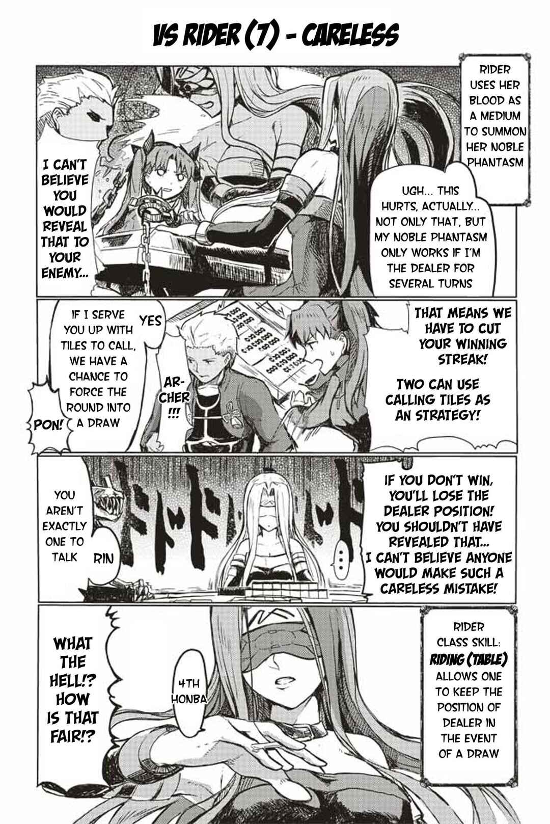 Page 1 Chapter 91 Fate/mahjong night - Seihai Sensou