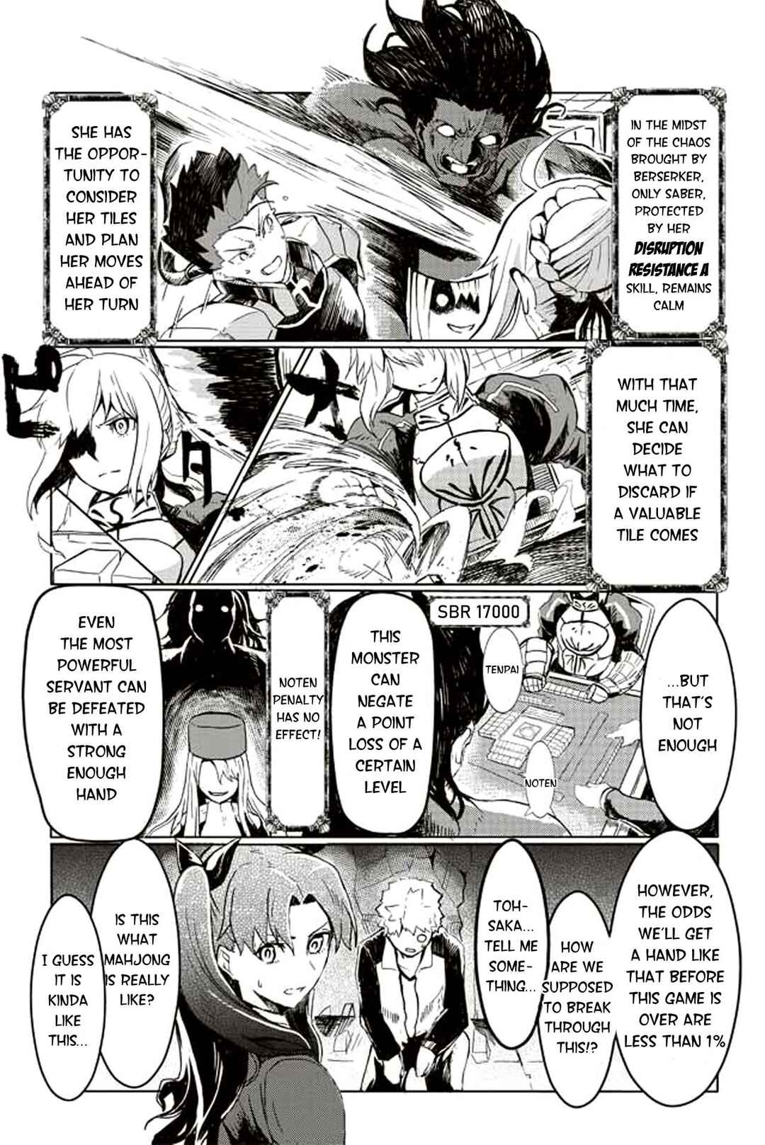 Page 1 Chapter 38 Fate/mahjong night - Seihai Sensou