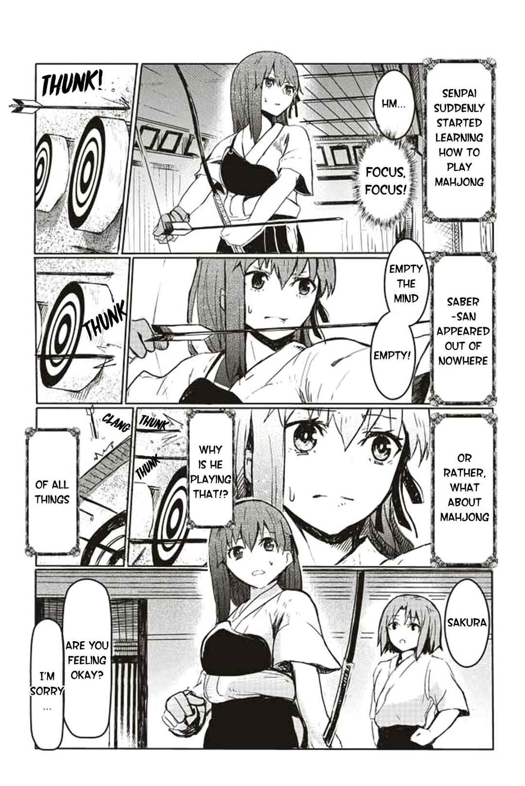 Page 1 Chapter 68 Fate/mahjong night - Seihai Sensou