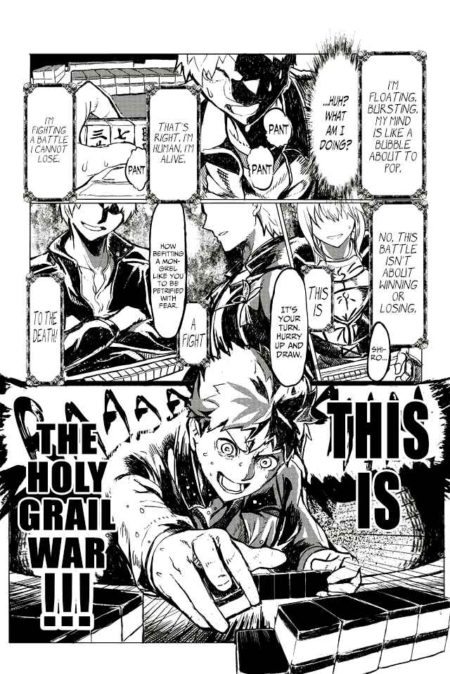 Page 1 Chapter 1 Fate/mahjong night - Seihai Sensou