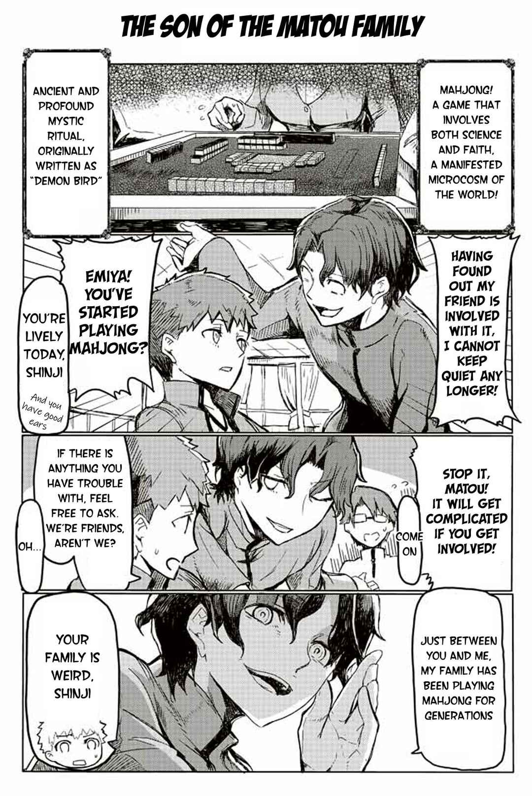 Page 1 Chapter 131 Fate/mahjong night - Seihai Sensou