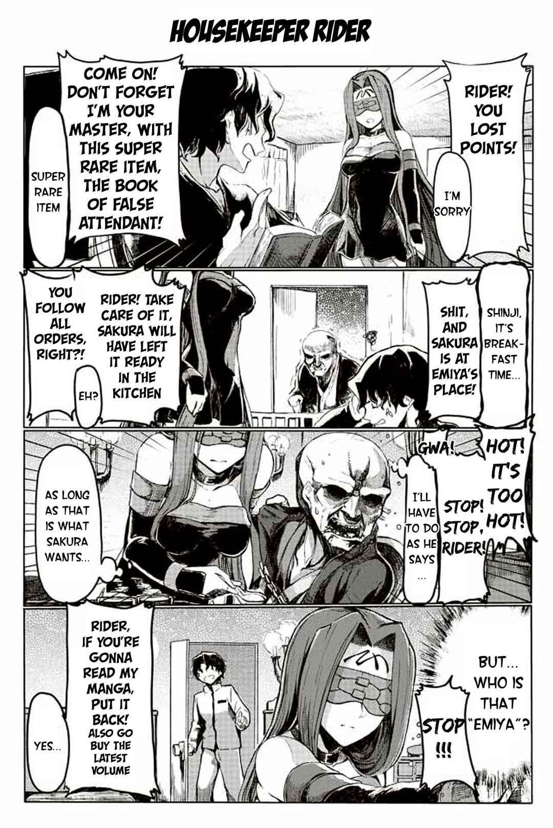 Page 1 Chapter 166 Fate/mahjong night - Seihai Sensou