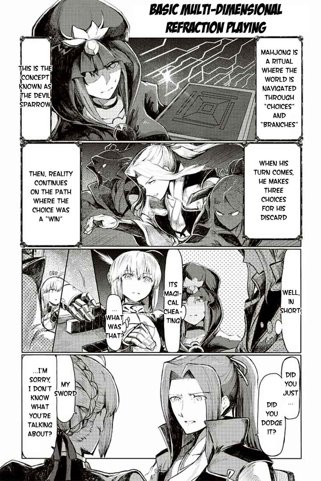 Page 1 Chapter 192 Fate/mahjong night - Seihai Sensou
