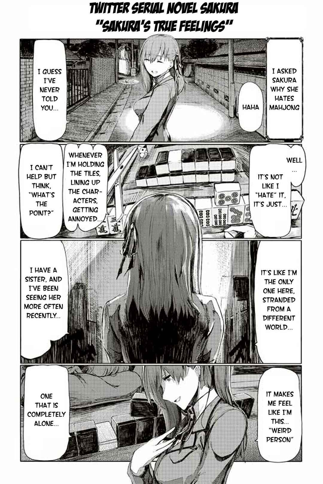Page 1 Chapter 201 Fate/mahjong night - Seihai Sensou