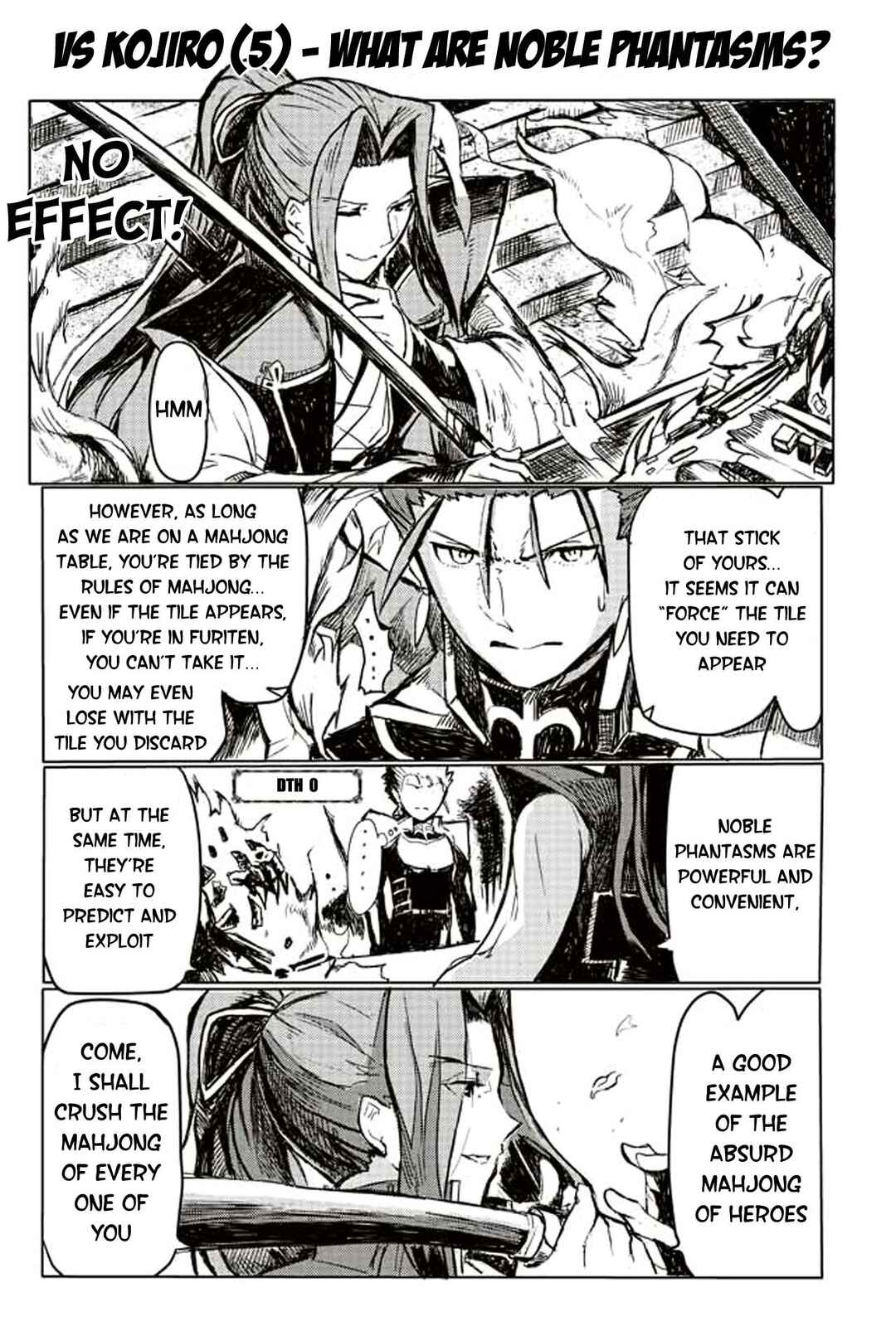 Page 1 Chapter 105 Fate/mahjong night - Seihai Sensou