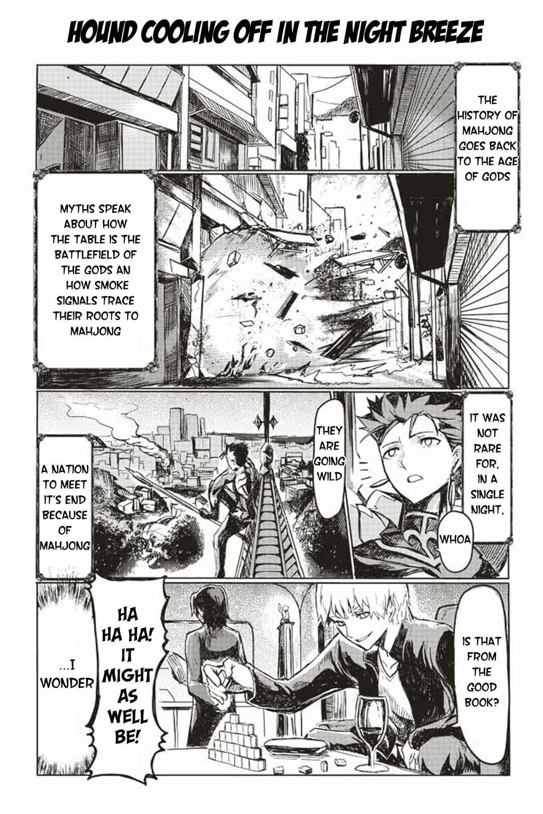 Page 1 Chapter 94 Fate/mahjong night - Seihai Sensou