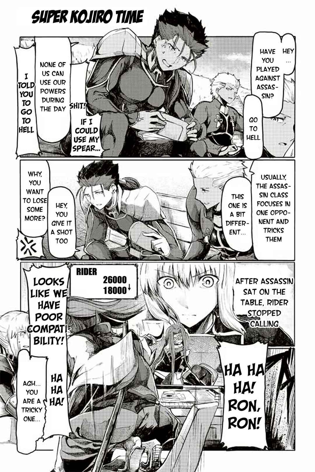 Page 1 Chapter 191 Fate/mahjong night - Seihai Sensou