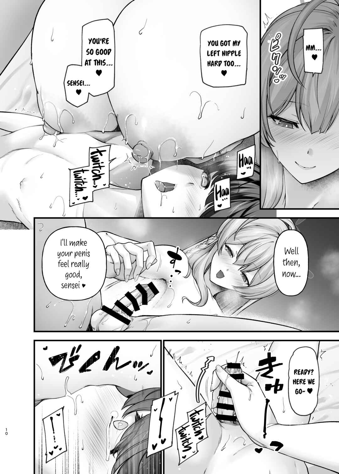 Page 10 Chapter Unknown_b4bf Blue Archive - Fetish Archive (Doujinshi)