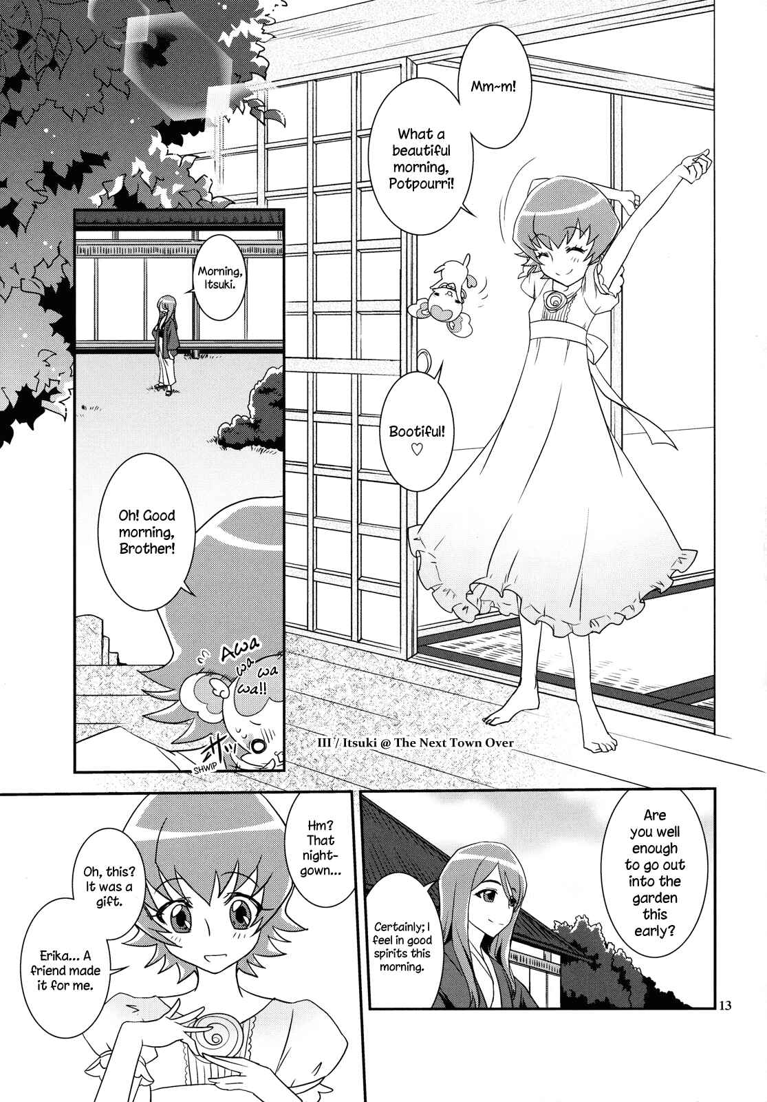 Page 13 Chapter Unknown_c0de HeartCatch PreCure! - Colorful Flowers (Doujinshi)