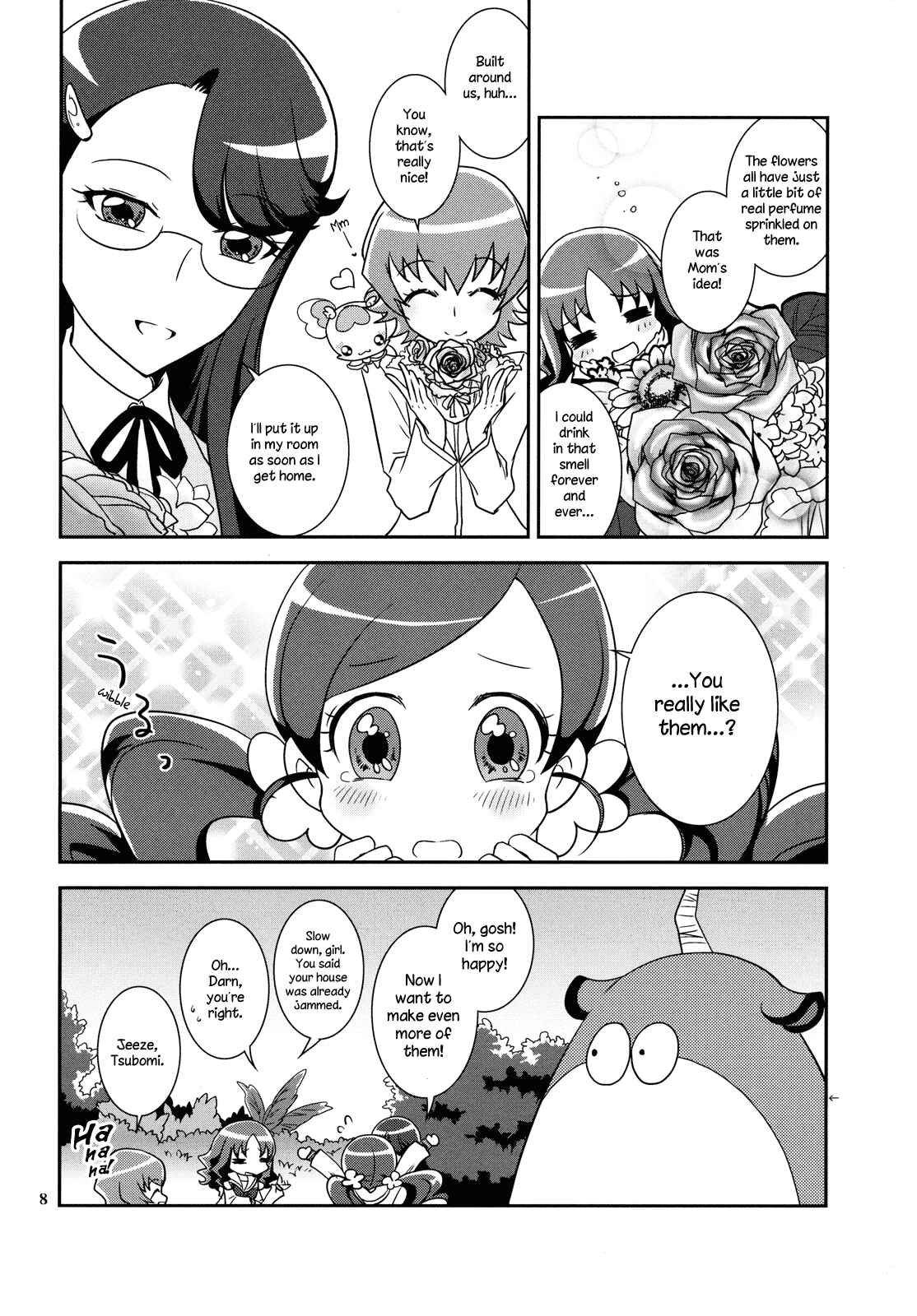 Page 8 Chapter Unknown_c0de HeartCatch PreCure! - Colorful Flowers (Doujinshi)
