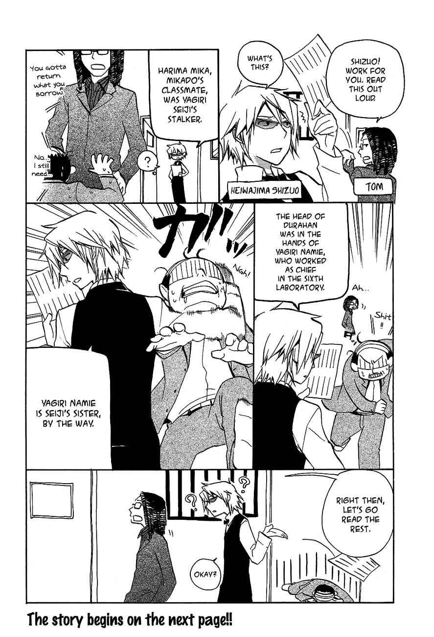 Page 1 Chapter 11 Durarara!!
