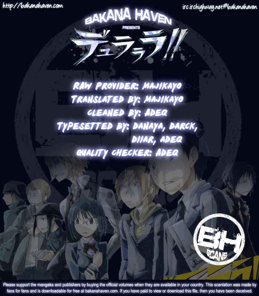 Page 30 Chapter 11 Durarara!!