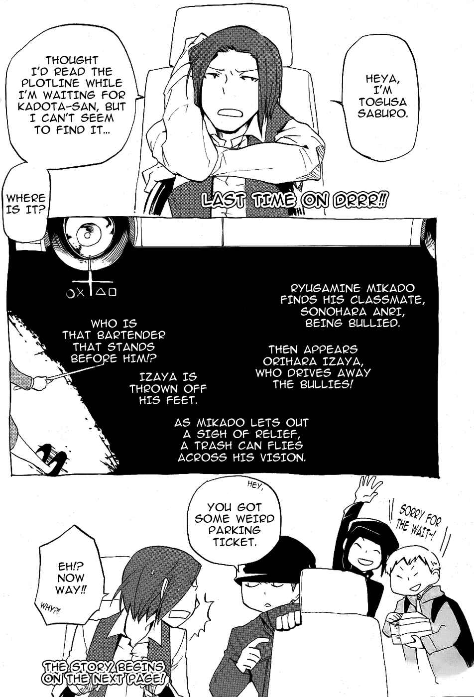 Page 1 Chapter 9 Durarara!!