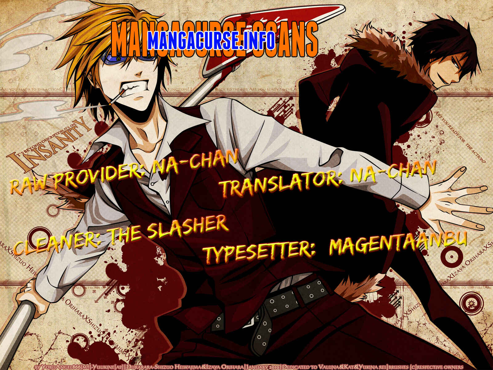 Page 1 Chapter 14 Durarara!!