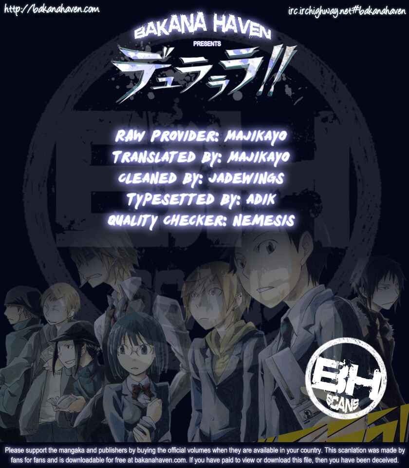 Page 31 Chapter 3 Durarara!!