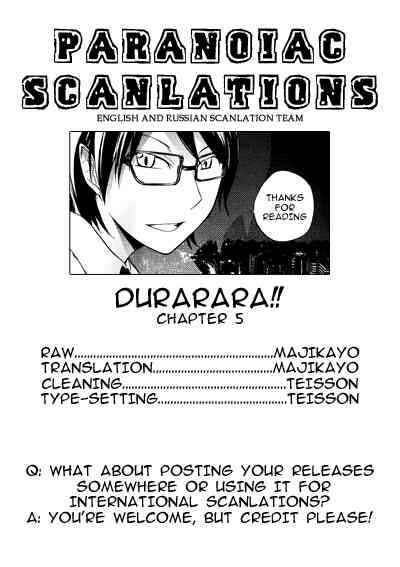 Page 31 Chapter 5 Durarara!!
