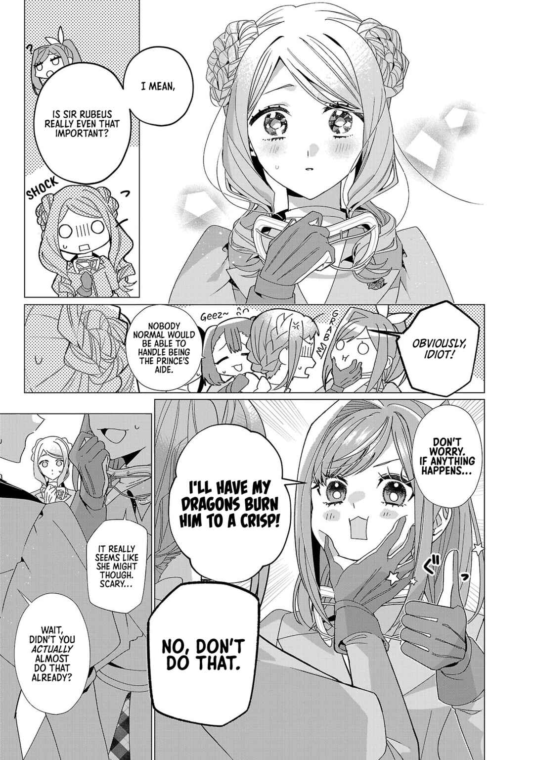 Page 13 Chapter 23 The Fed-Up Office Lady Wants to Serve the Villainess