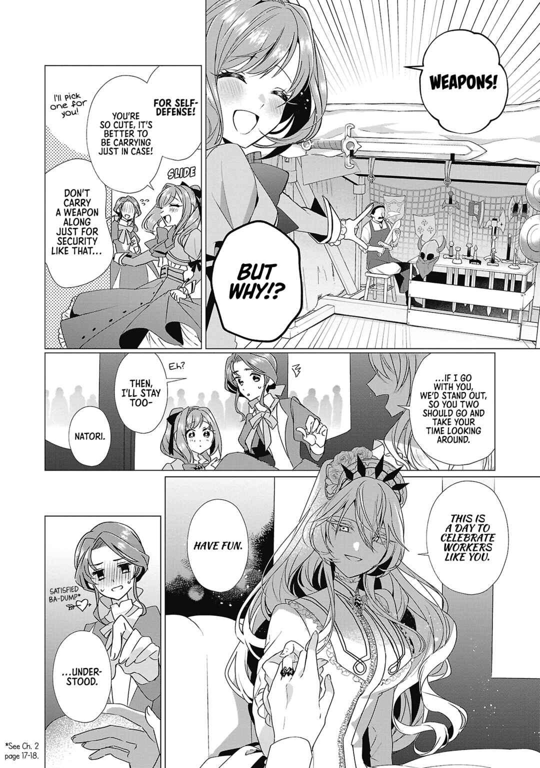 Page 6 Chapter 4 The Fed-Up Office Lady Wants to Serve the Villainess