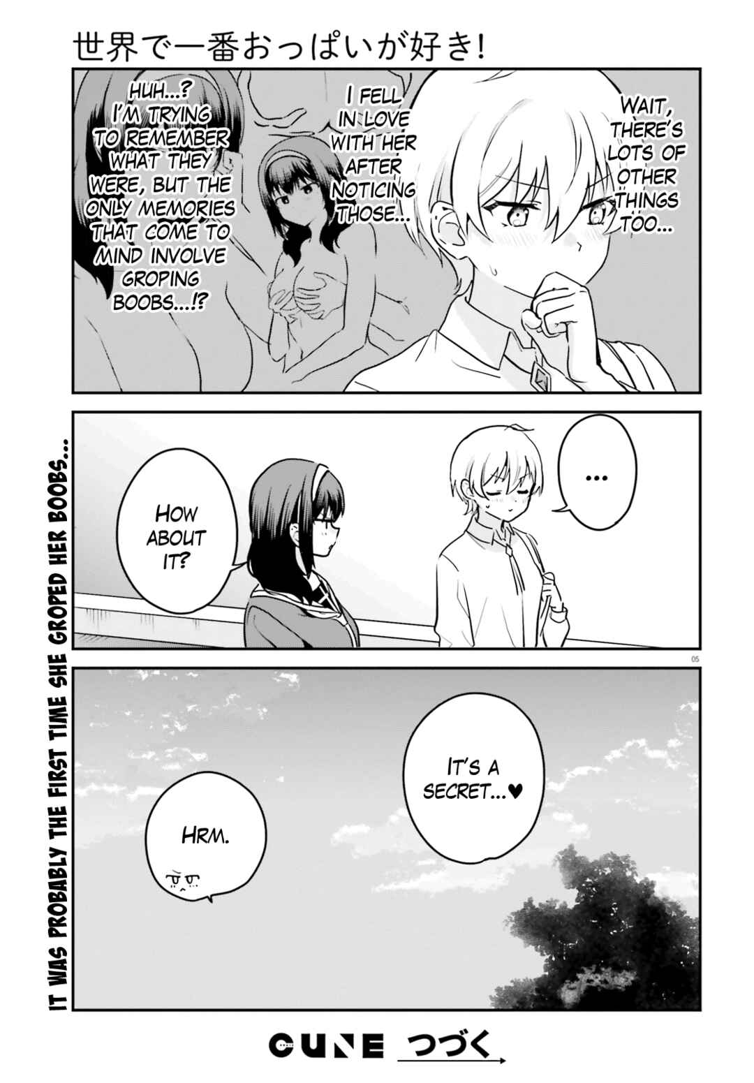 Page 5 Chapter 62 Sekai de Ichiban Oppai ga Suki!