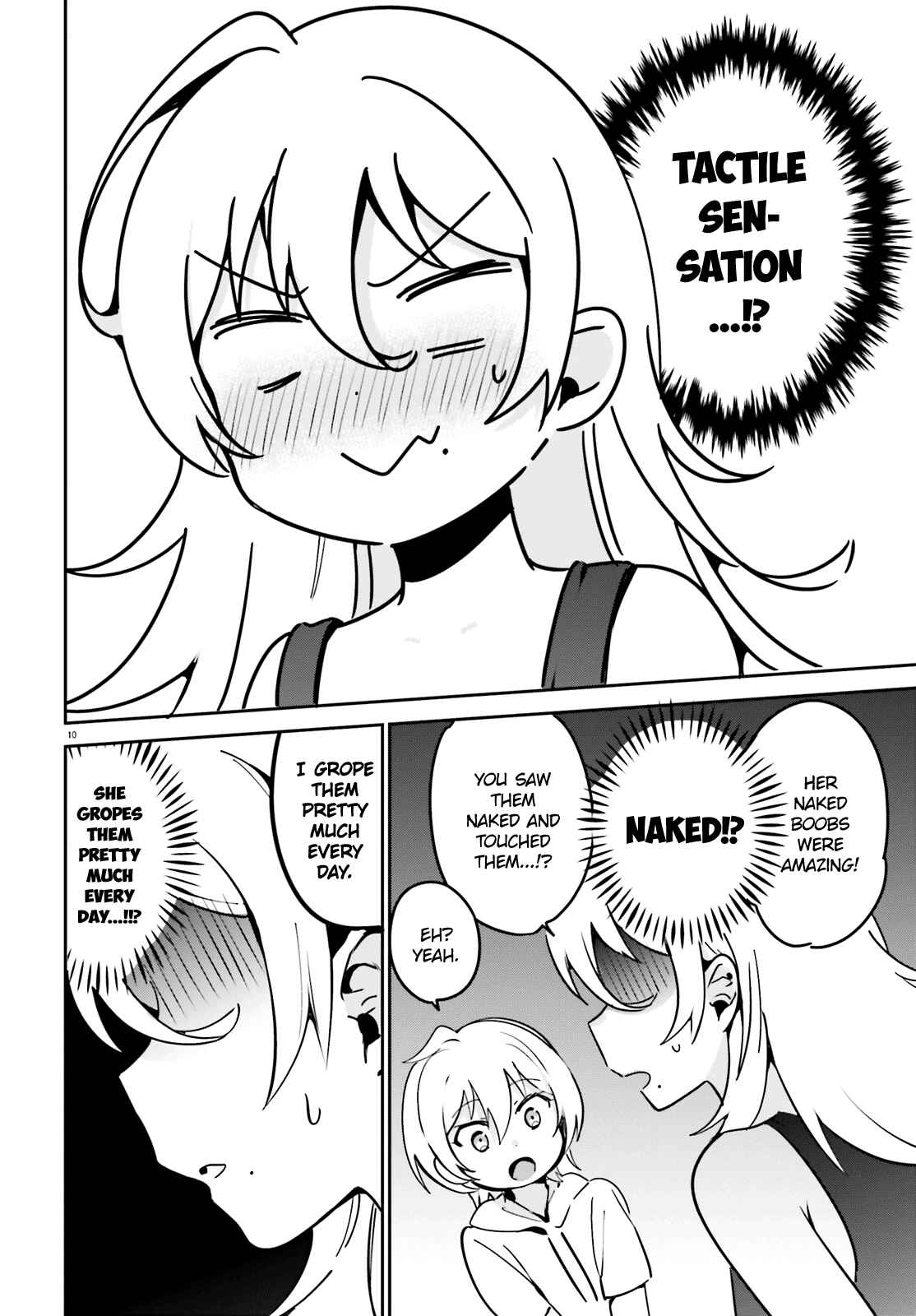Page 10 Chapter 32 Sekai de Ichiban Oppai ga Suki!