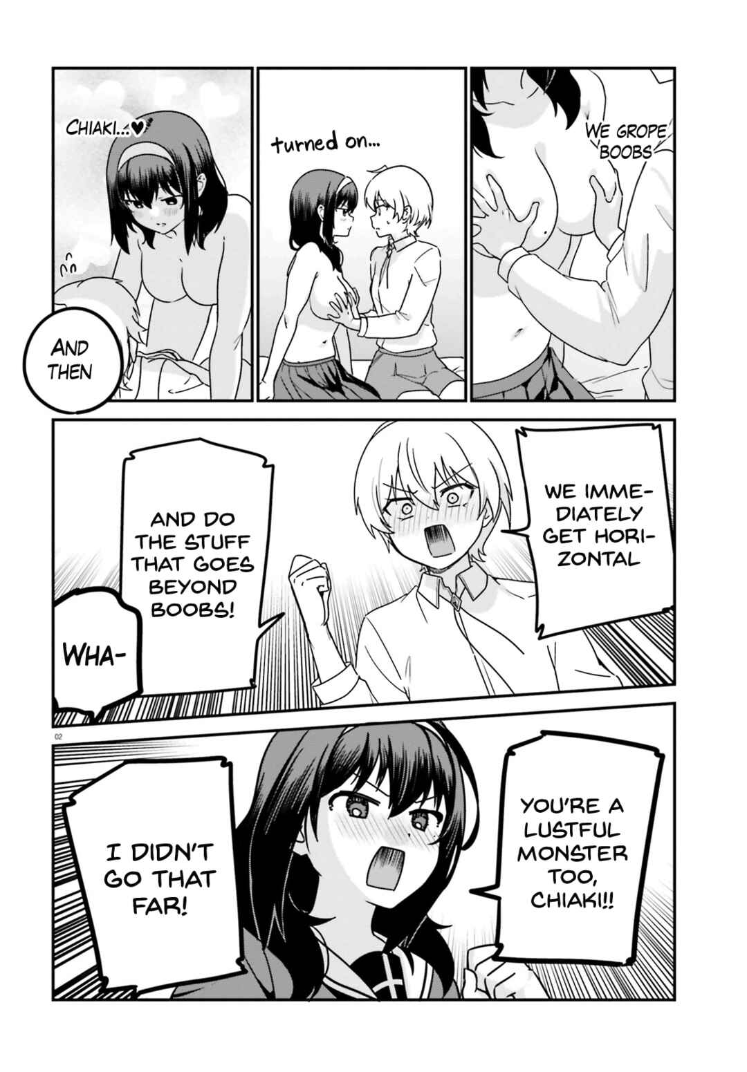 Page 2 Chapter 69 Sekai de Ichiban Oppai ga Suki!