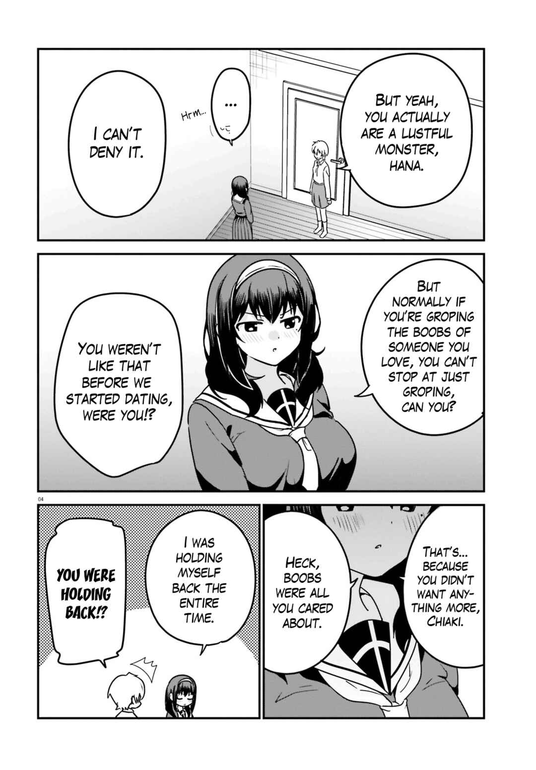 Page 4 Chapter 69 Sekai de Ichiban Oppai ga Suki!