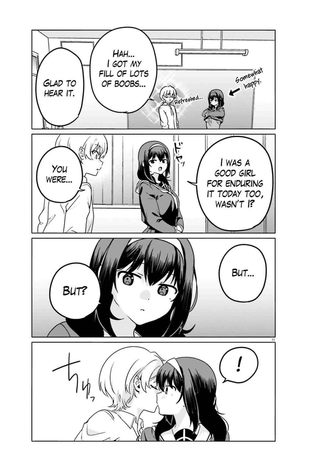 Page 11 Chapter 70 Sekai de Ichiban Oppai ga Suki!