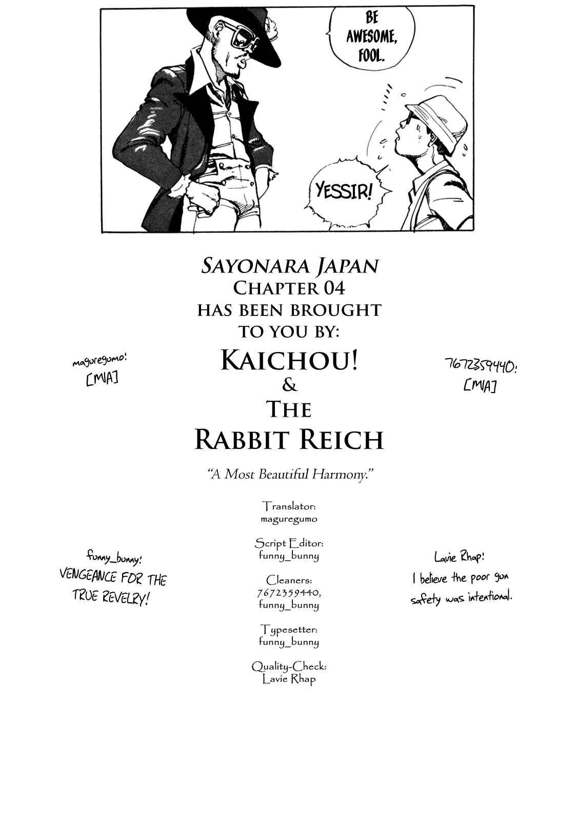 Page 25 Chapter 4 Sayonara Japan