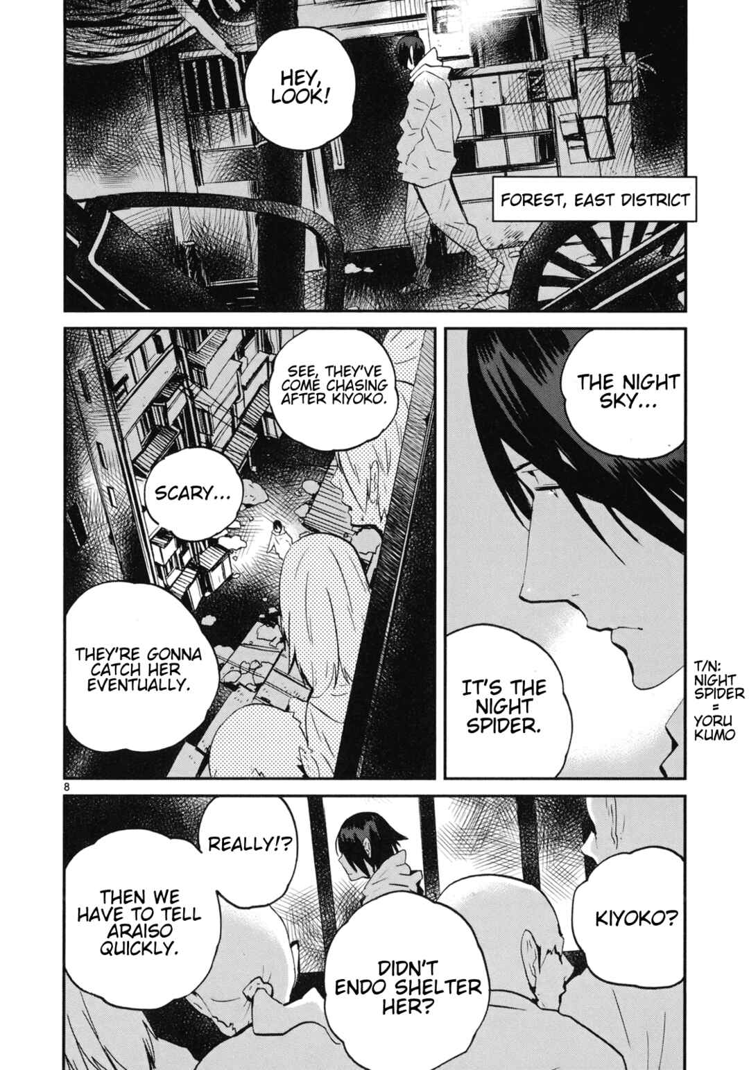 Page 8 Chapter 18 Yorukumo