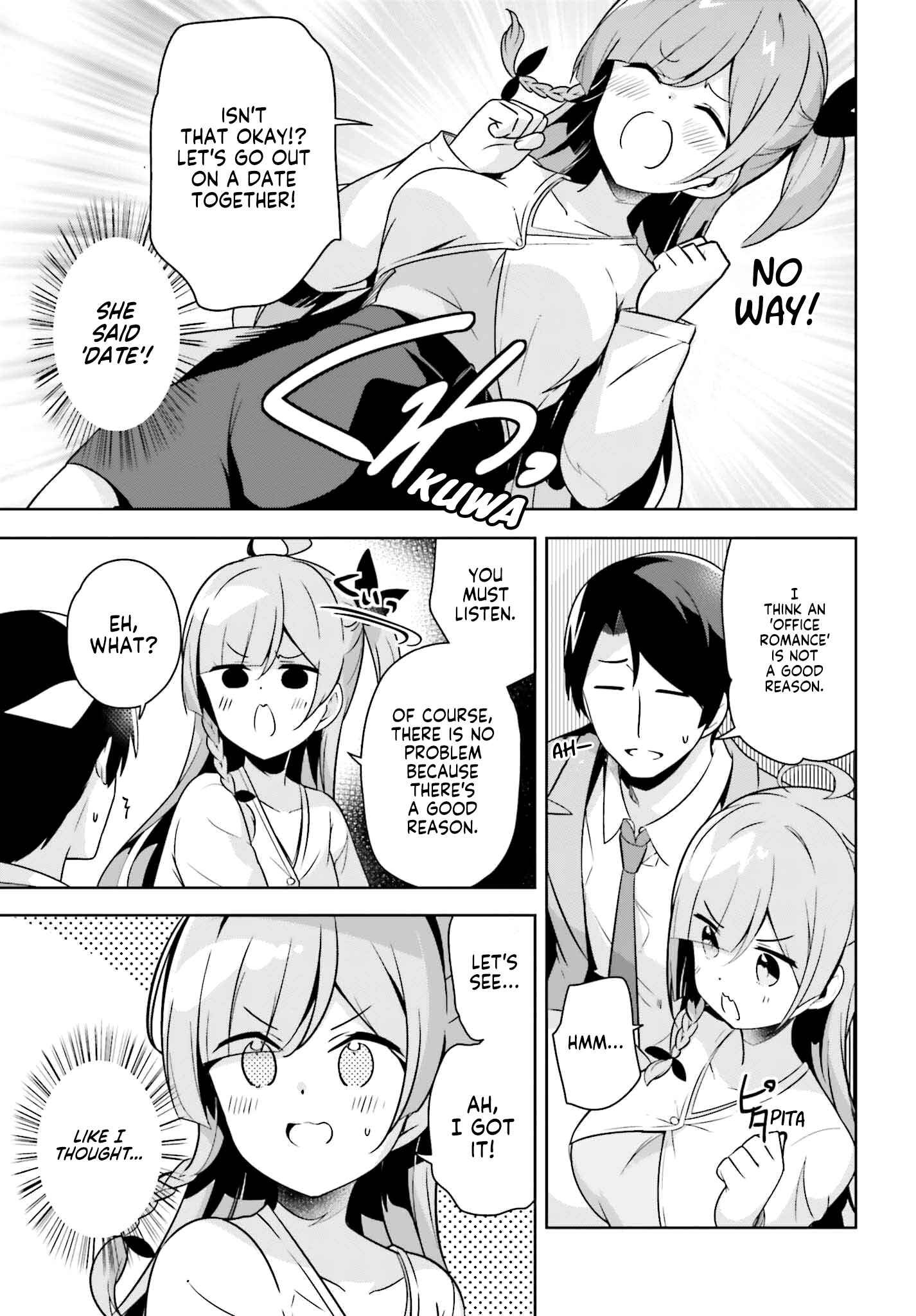 Page 4 Chapter 11.2 Senpai! Office Love Shimasho♪