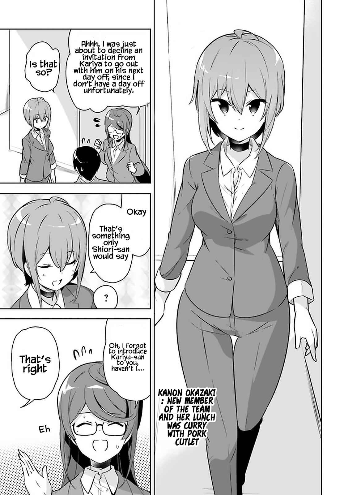 Page 4 Chapter 18 Senpai! Office Love Shimasho♪
