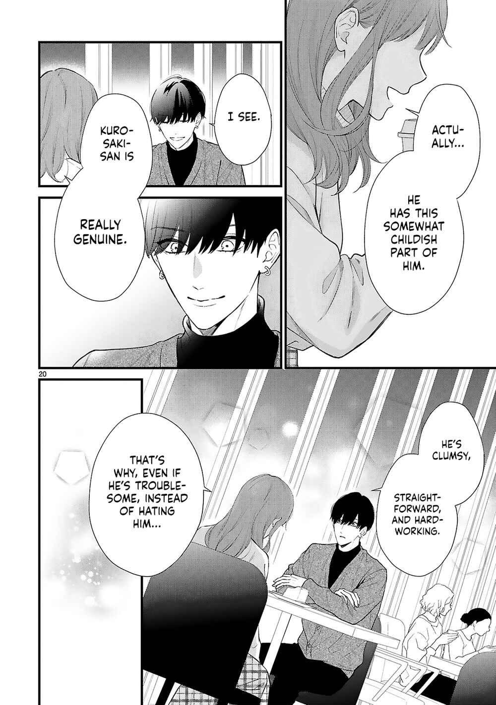 Page 22 Chapter 10 Kurosaki-san no Ichizuna Ai ga Tomaranai