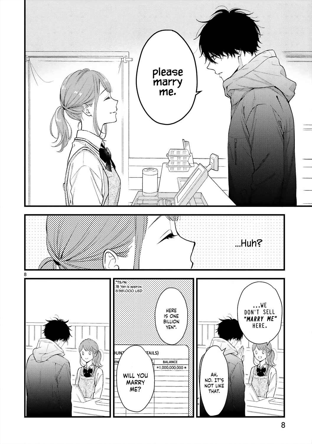 Page 11 Chapter 1 Kurosaki-san no Ichizuna Ai ga Tomaranai