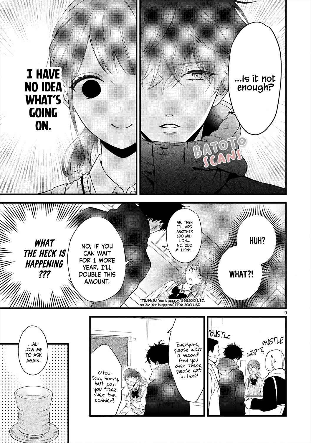 Page 12 Chapter 1 Kurosaki-san no Ichizuna Ai ga Tomaranai