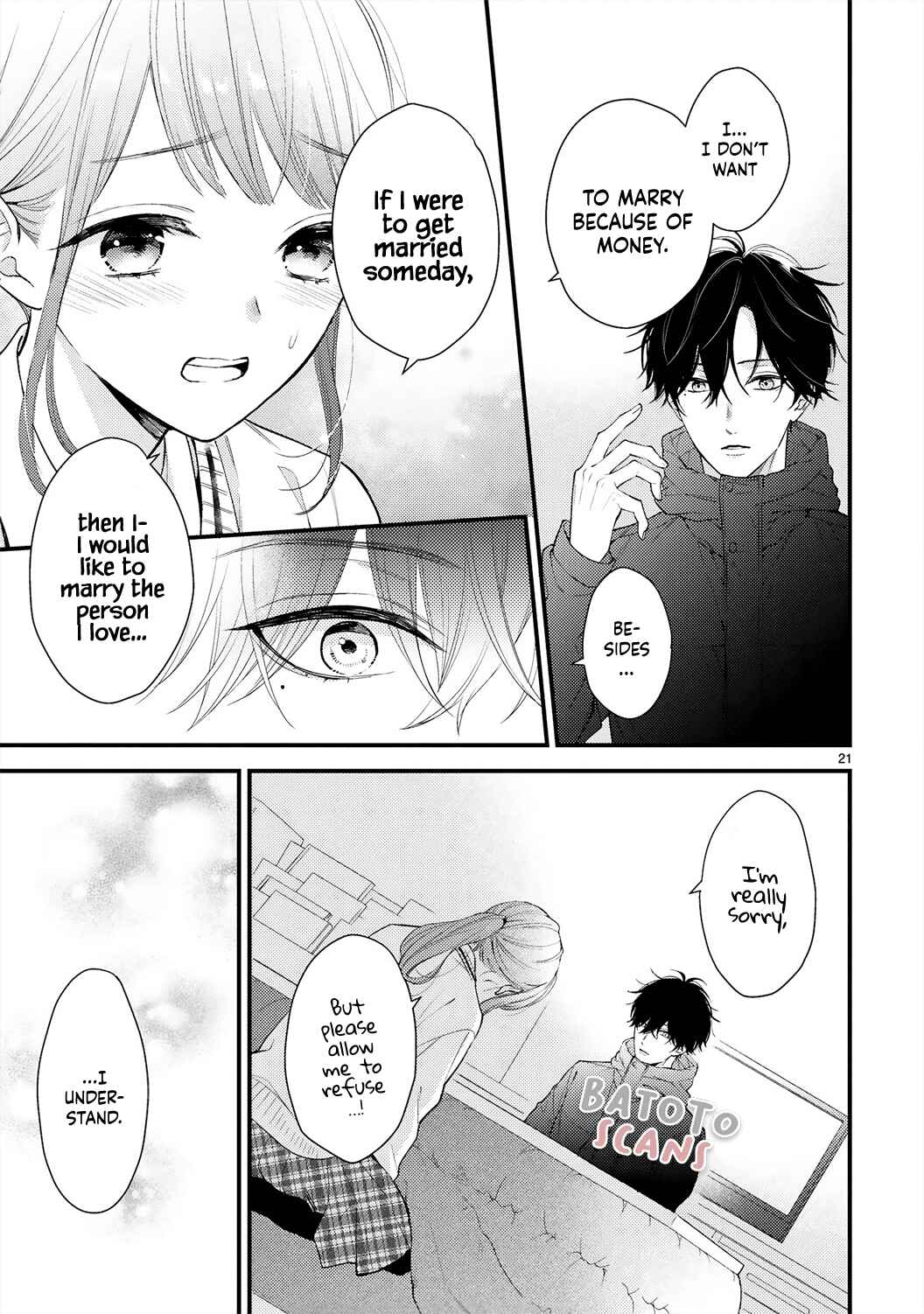 Page 24 Chapter 1 Kurosaki-san no Ichizuna Ai ga Tomaranai