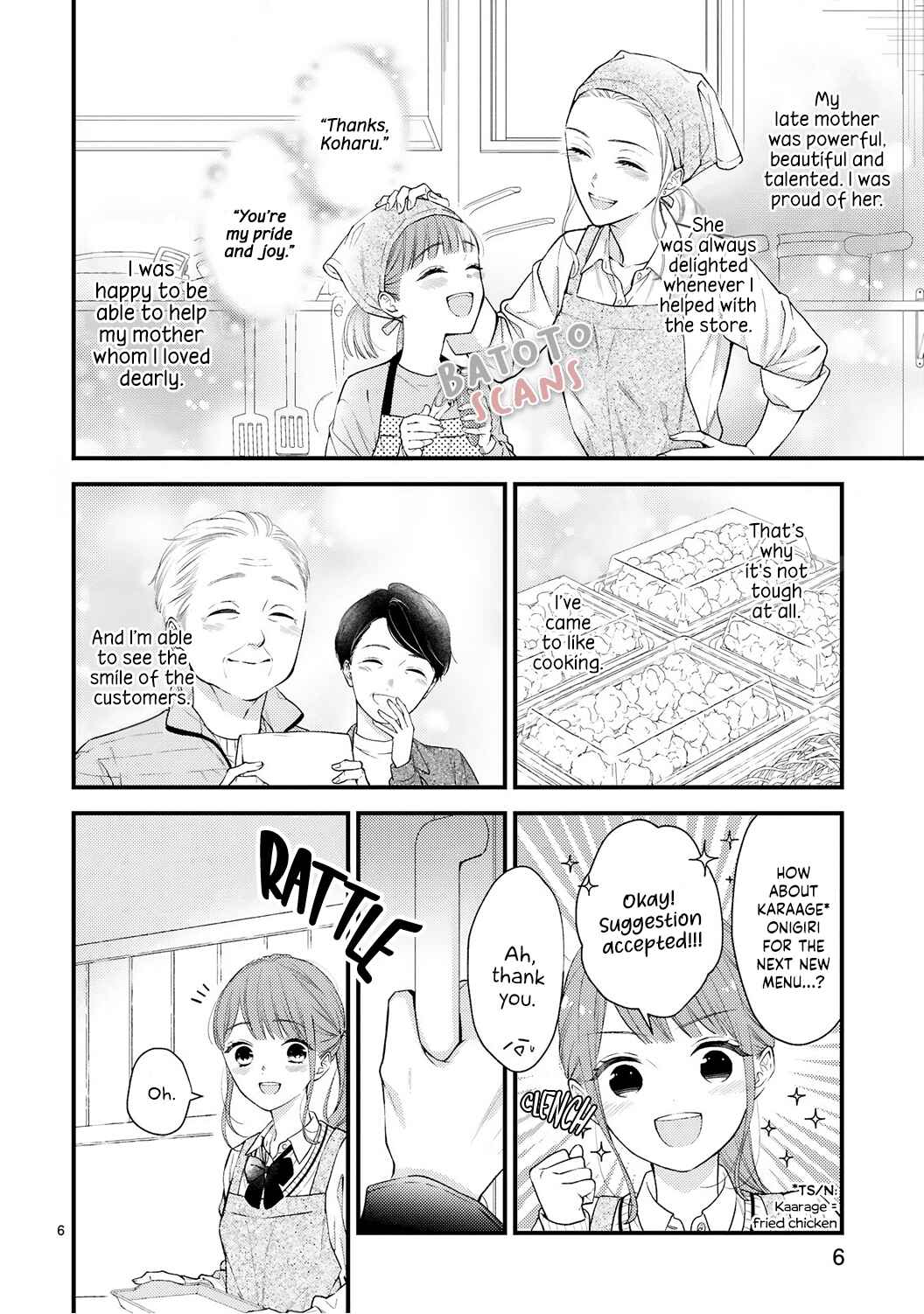 Page 9 Chapter 1 Kurosaki-san no Ichizuna Ai ga Tomaranai
