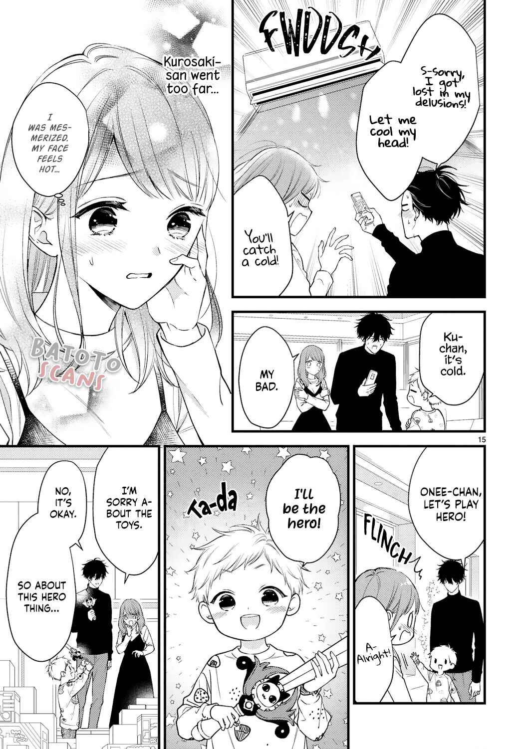 Page 18 Chapter 3 Kurosaki-san no Ichizuna Ai ga Tomaranai