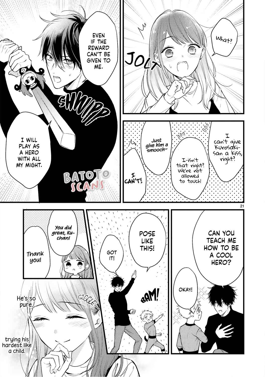 Page 24 Chapter 3 Kurosaki-san no Ichizuna Ai ga Tomaranai
