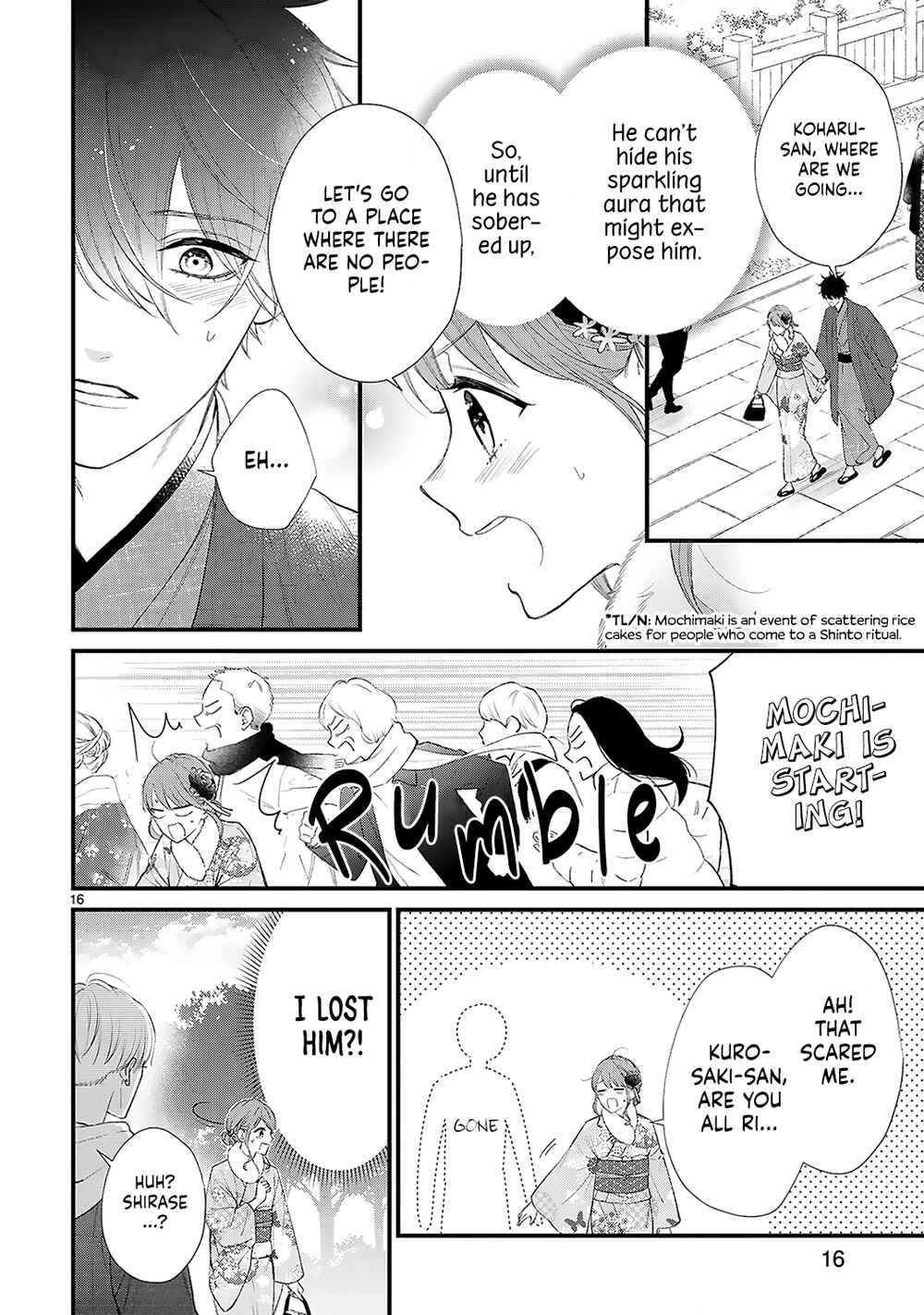 Page 18 Chapter 11.1 Kurosaki-san no Ichizuna Ai ga Tomaranai