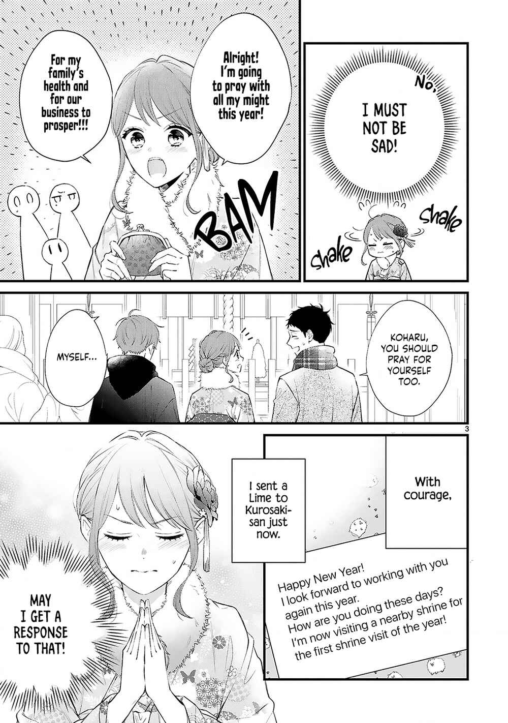 Page 5 Chapter 11.1 Kurosaki-san no Ichizuna Ai ga Tomaranai
