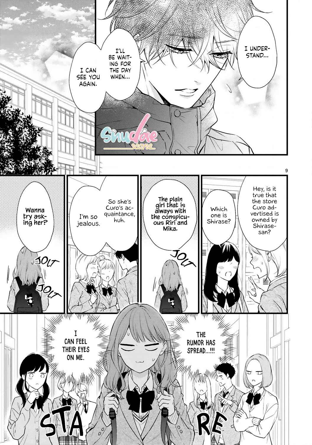 Page 11 Chapter 5 Kurosaki-san no Ichizuna Ai ga Tomaranai