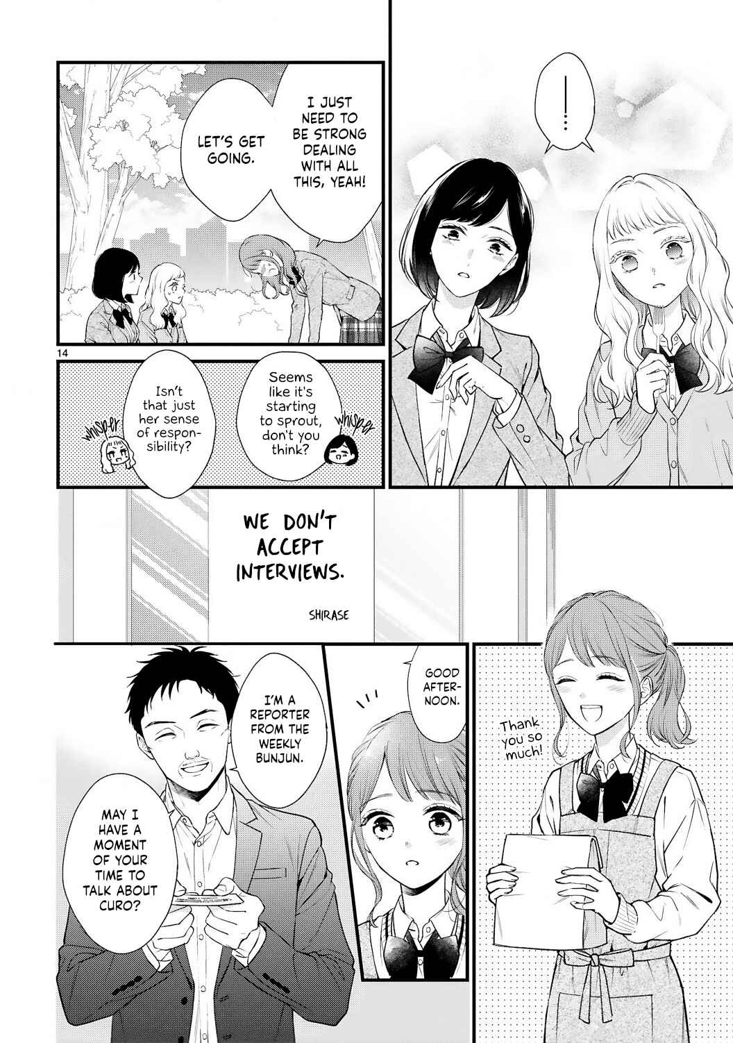 Page 16 Chapter 5 Kurosaki-san no Ichizuna Ai ga Tomaranai