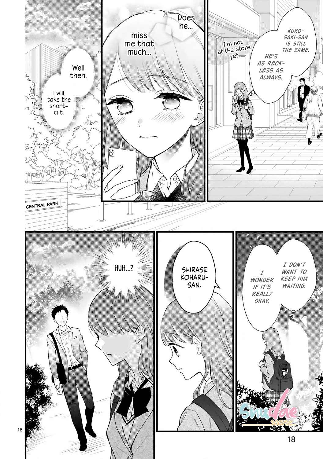 Page 20 Chapter 5 Kurosaki-san no Ichizuna Ai ga Tomaranai