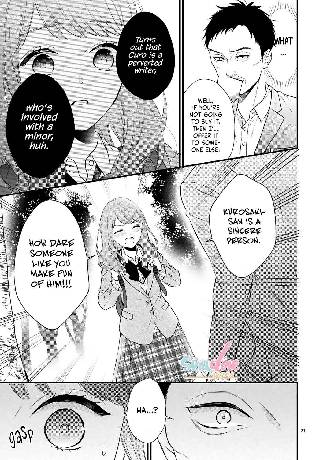 Page 23 Chapter 5 Kurosaki-san no Ichizuna Ai ga Tomaranai