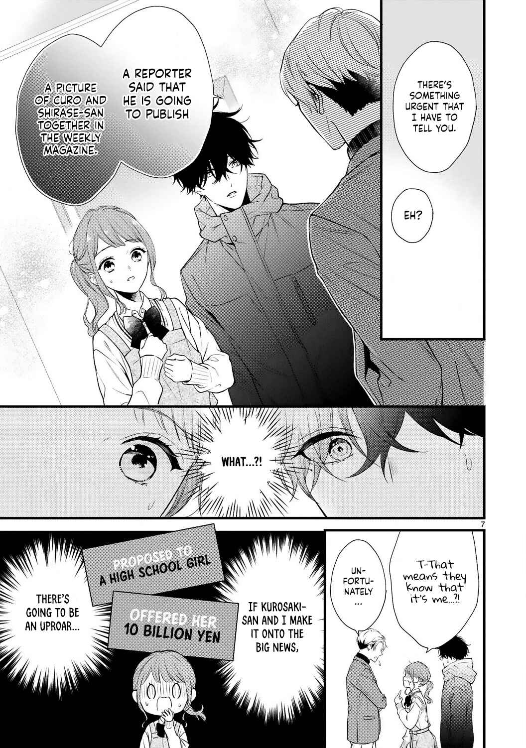 Page 9 Chapter 5 Kurosaki-san no Ichizuna Ai ga Tomaranai