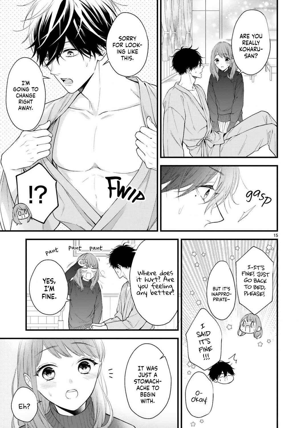 Page 15 Chapter 2 Kurosaki-san no Ichizuna Ai ga Tomaranai